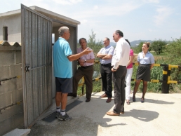ANAV realiza una visita de seguimiento al proyecto de mitigación del mejillón cebra, ZEBRAREG