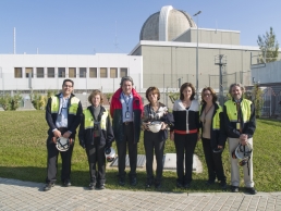 Representantes del Consejo de Seguridad Nuclear y la Generalitat de Catalunya visitan las centrales nucleares de ANAV
