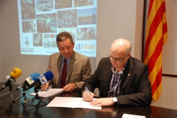 ANAV y el Consell Comarcal de la Ribera d’Ebre renuevan el acuerdo de colaboración para potenciar el desarrollo económico y social de la comarca