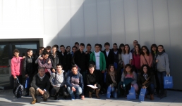 Alumnos de bachillerato del IES Montserrat Roig de Sant Andreu de la Barca visitan el Centro de Información de CN Ascó