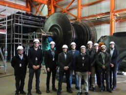 Operadores de la central nuclear sueca de Forsmark visitan CN Vandellós II
