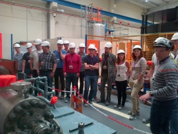 Profesionales de la central nuclear Forsmark visitan CN Vandellós II