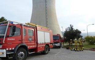 CN Ascó ejercita su organización de respuesta ante emergencias en el simulacro anual