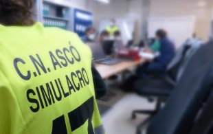 ANAV exercita la seva organització de resposta a emergències en el simulacre anual del PEI de CN Ascó