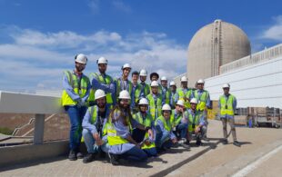 Estudiantes del máster de Energía Nuclear de la UPC visitan CN Vandellós II